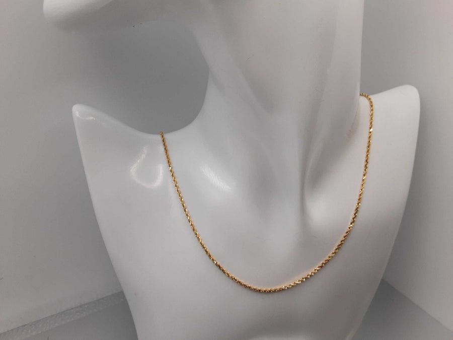 Rope Chain - Yellow Gold 14k (.585) 8.1 grams inch