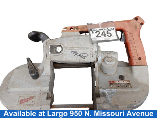 Milwaukee 6236 Red Corded Band Saw