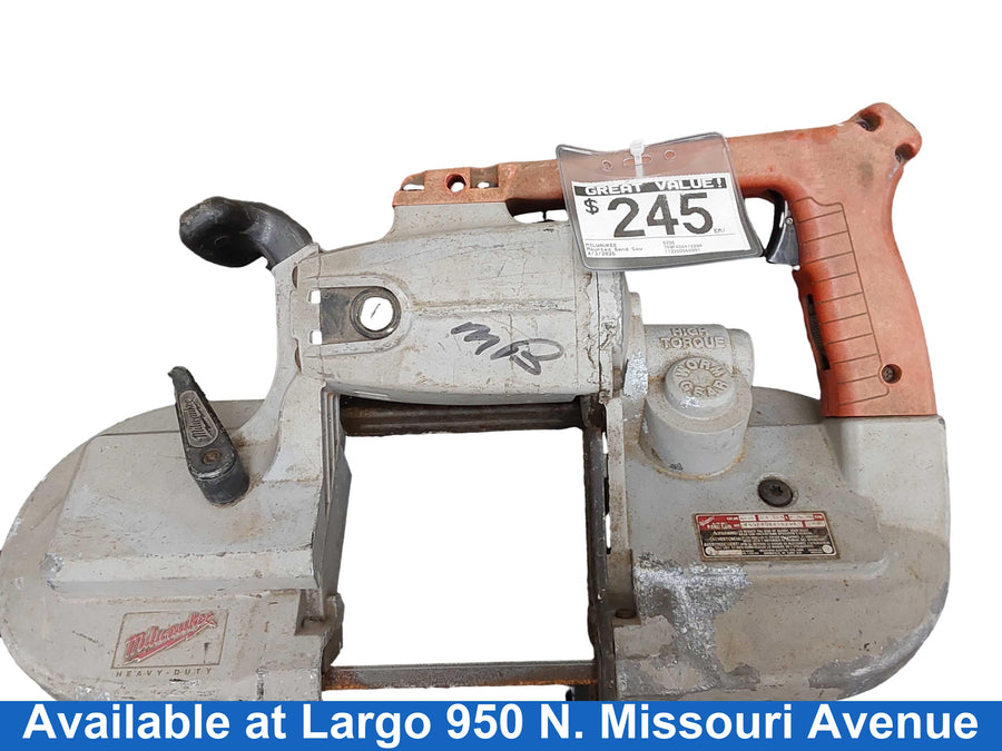 Milwaukee 6236 Red Corded Band Saw