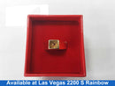 Women's Ring - Solitaire - Yellow Gold 18k (.750) 5.1 grams Size 7.5