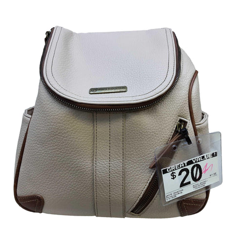 White Mountain Beiege Backback Beige / Tan Purse / Handbag
