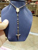 Bead Chain - Tricolor Gold 10k (.417) 7.3 grams 20 inch