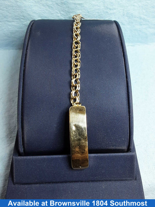 ID Bracelet - Yellow Gold 10k (.417) 12.4 grams 6 inch