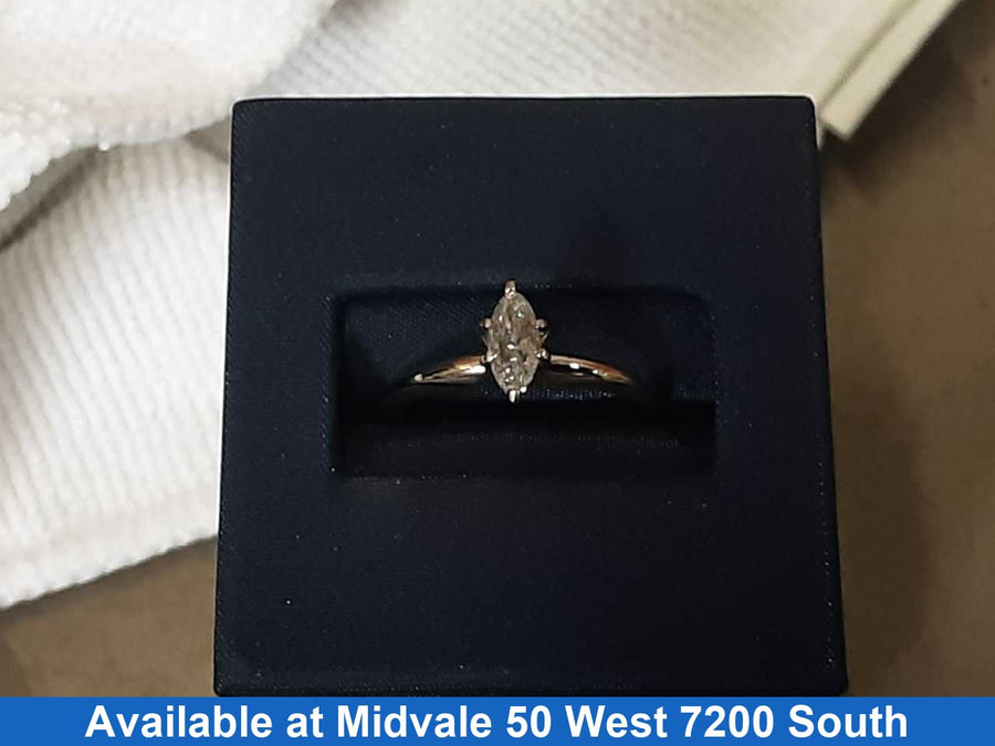 Ring - Wedding Set - Yellow Gold 14k (.585) 1.9 grams Size 20