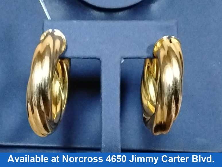 Bangle Earring - Yellow Gold 14k (.585) 6.7 grams