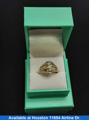 Women's Ring - Yellow Gold 10k (.417) 4.3 grams Size 9.5
