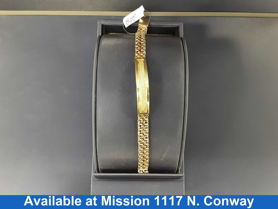 ID Bracelet - Yellow Gold 10k (.417) 23.4 grams 7 inch