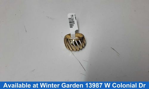 Women's Ring - Yellow Gold 14k (.585) 7.4 grams Size 8