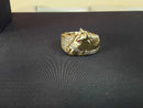 Men's Ring - Yellow Gold 14k (.585) 9.7 grams Size 10