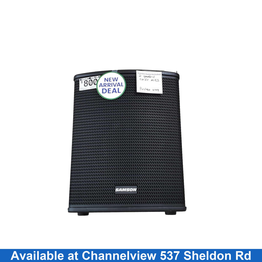 Samsons Resound Vx8.1 Black Subwoofer Speaker