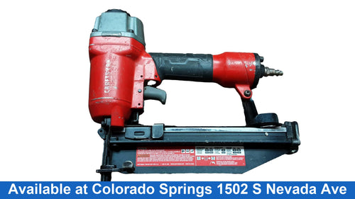 Craftsman Cmpfn16sb Red Pneumatic Brad Nailer