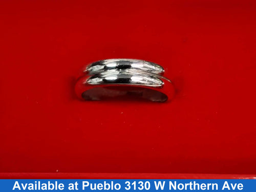Ring - Wedding Band - Silver 7.8 grams Size 11