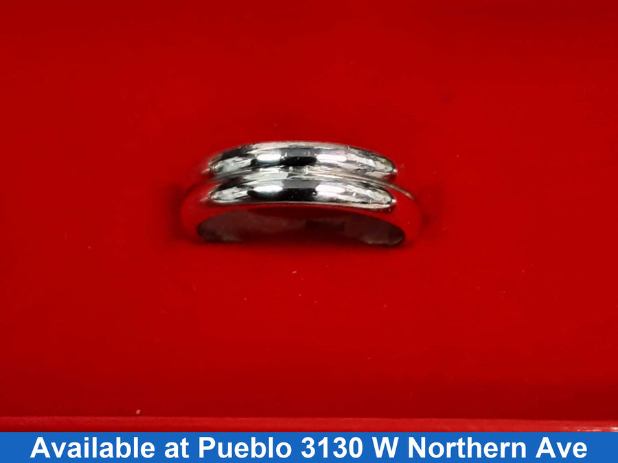Ring - Wedding Band - Silver 7.8 grams Size 11