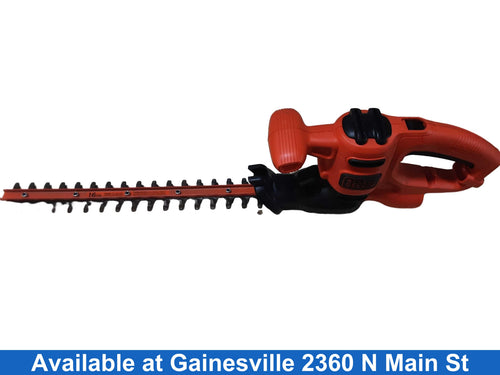 Black And Decker Beht100 Orange Cordless Hedge Trimmer