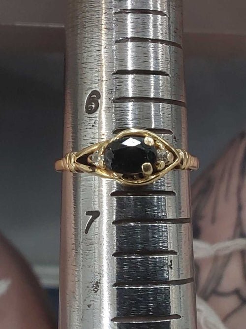 Women's Ring - Yellow Gold 14k (.585) 2 Grams Size 6.5