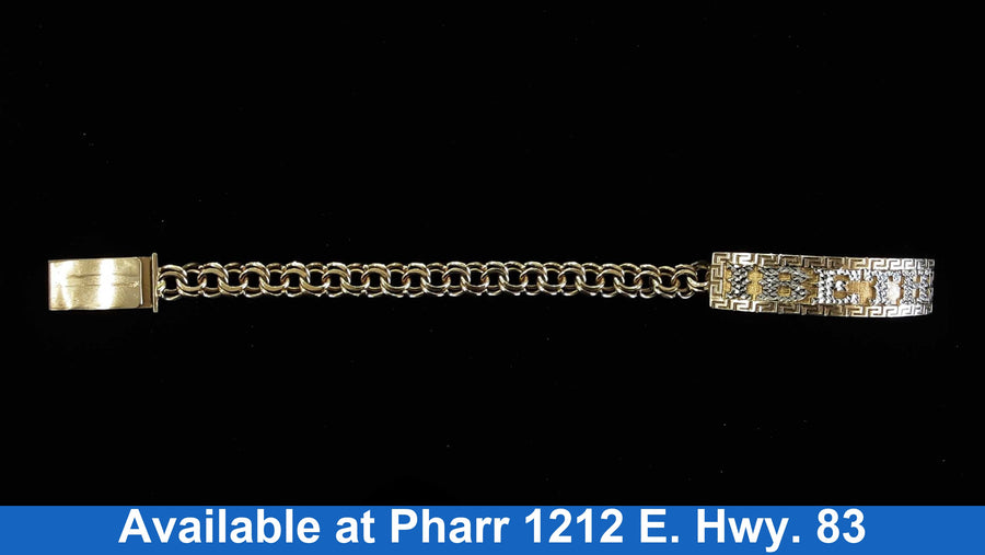 ID Bracelet - Yellow Gold 10k (.417) 39.4 grams 6 inch