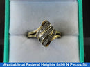 Women's Ring - Yellow Gold 10k (.417) 3.01 grams Size 6.5