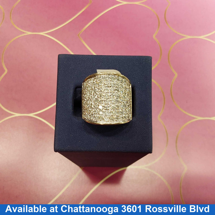 Women's Ring - Yellow Gold 14k (.585) 14.2 grams Size 8.5