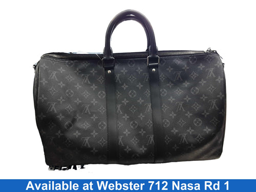 Louis Vuitton Monogram Black Backpack / Briefcase / Bag