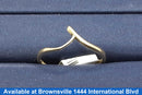 Women's Ring - Yellow Gold 10k (.417) 1 grams Size 7
