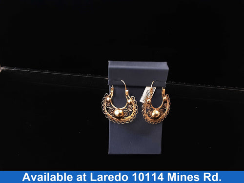 Earrings - Yellow Gold 10k (.417) 6.5 grams
