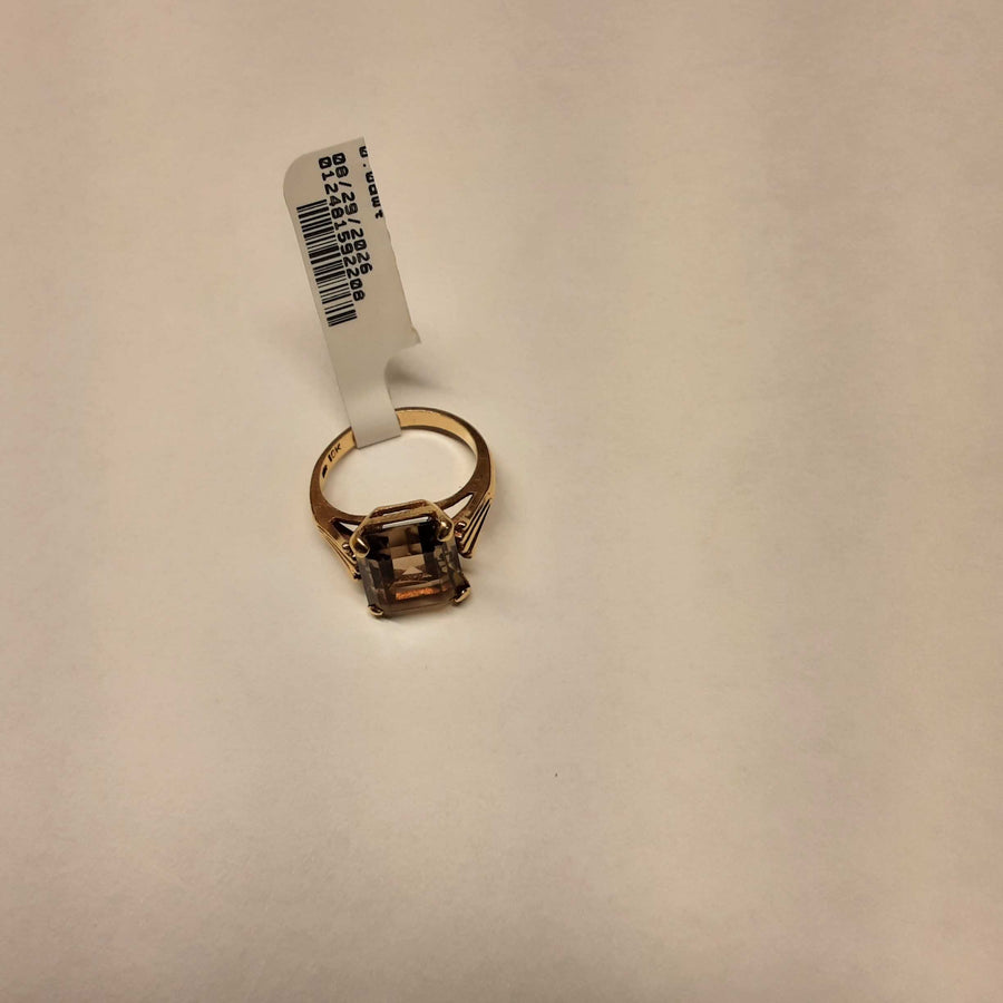 Women's Ring - Yellow Gold 10k (.417) 3.8 grams Size 6