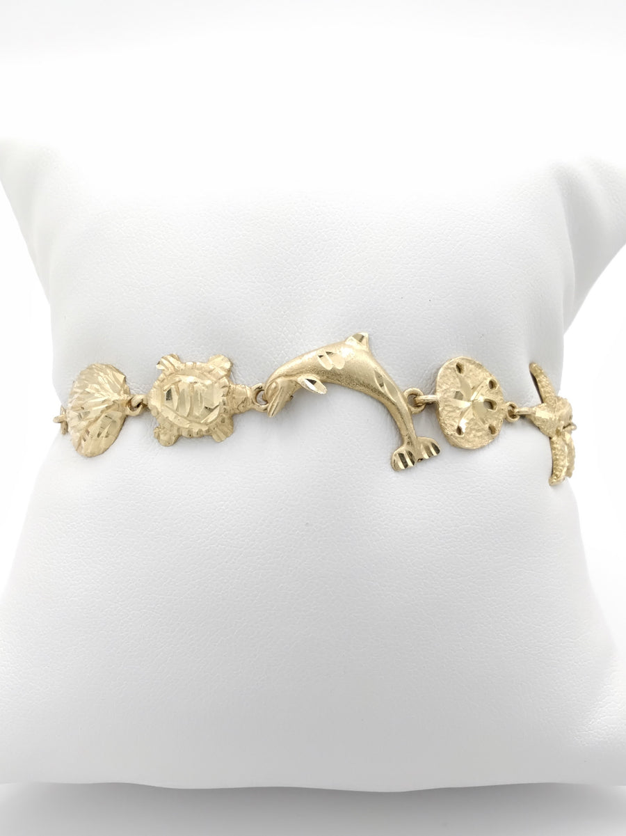 Bracelet - Yellow Gold 14k (.585) 11 grams 7 inch