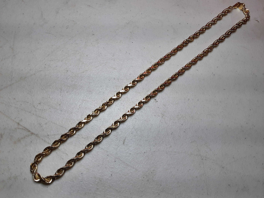 Rope Chain - Yellow Gold 10k (.417) 59.6 grams 26 inch