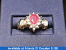 Women's Ring - Yellow Gold 14k (.585) 3.7 grams Size 20