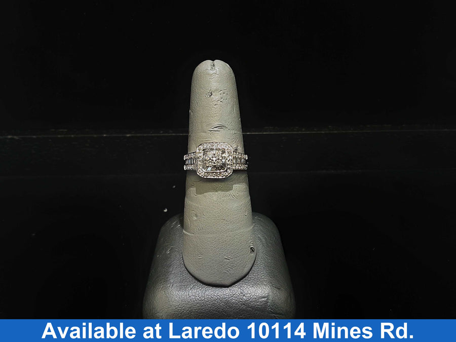 Women's Ring - White Gold 14k (.585) 3.8 grams Size 7