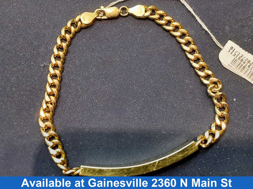 Yellow Gold 10k (.417) 9.4 grams 9 inch
