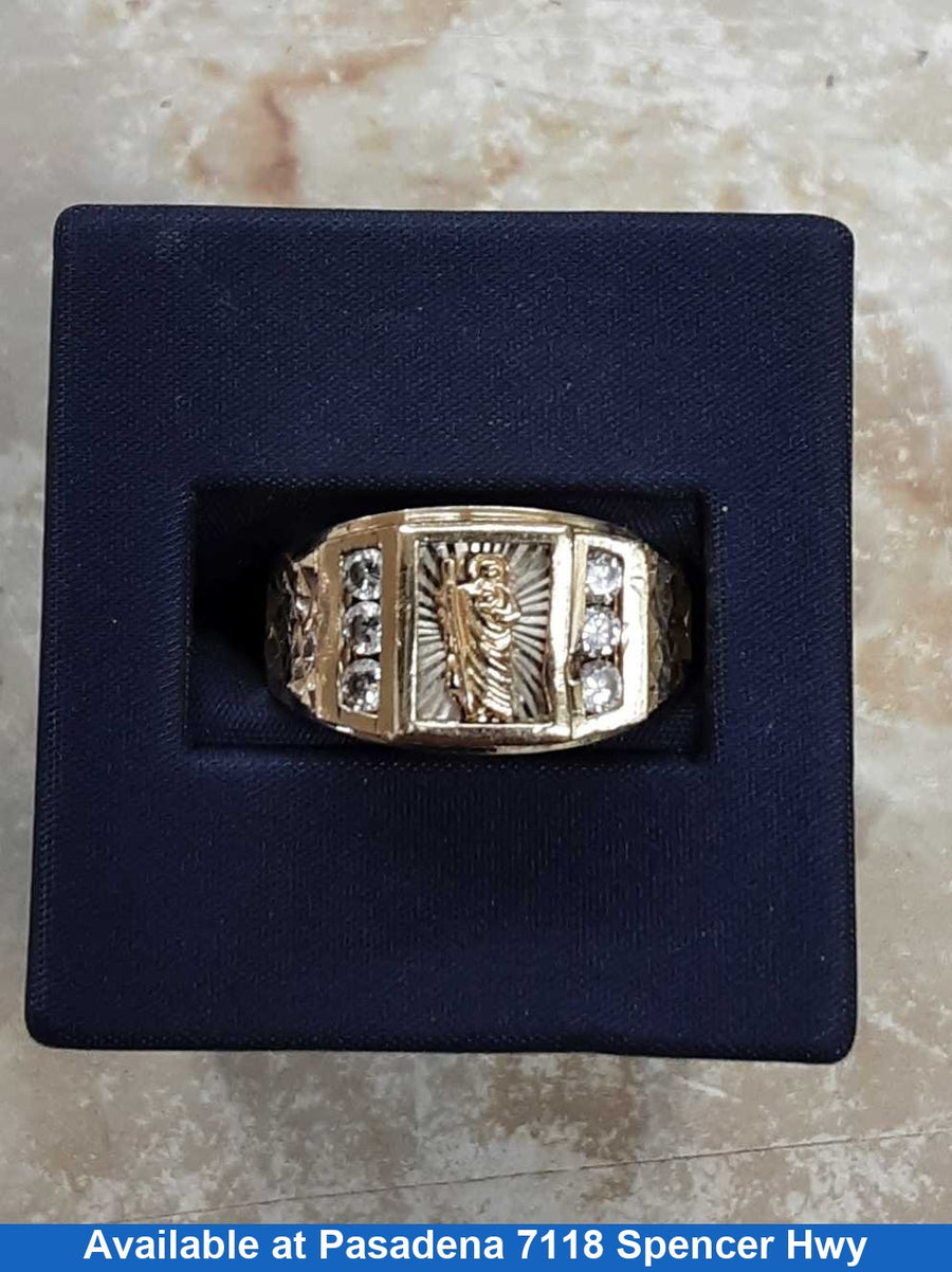 Men's Ring - Yellow Gold 10k (.417) 6.2 grams Size 20