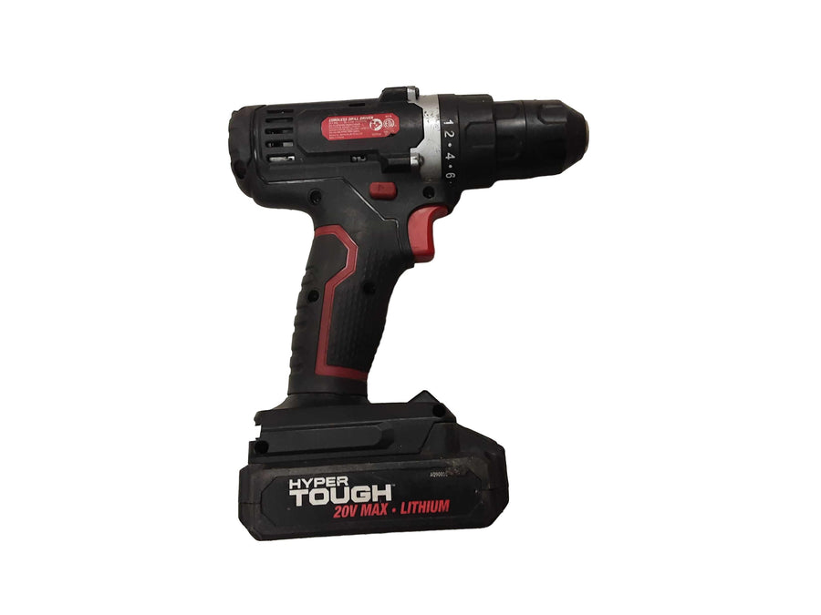 Hyper Tough 6078 Black Cordless Standard Drill