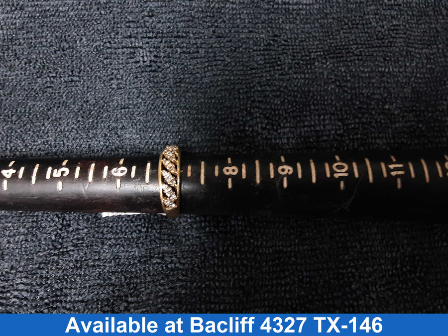 Women's Ring - Yellow Gold 14k (.585) 3.2 grams Size 7