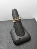 Engagement Set Yellow Gold 10K (.417) 5.3 grams Size 8
