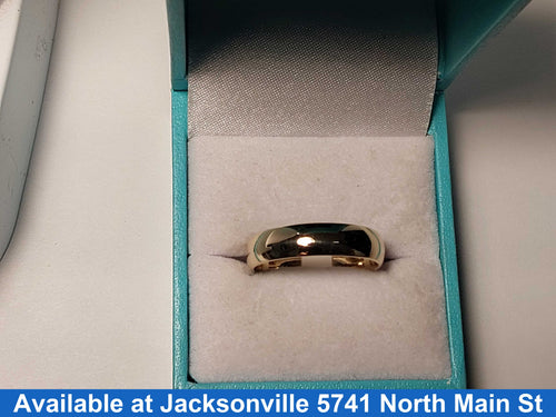 Ring - Wedding Band - Yellow Gold 10k (.417) 4.6 grams Size 9