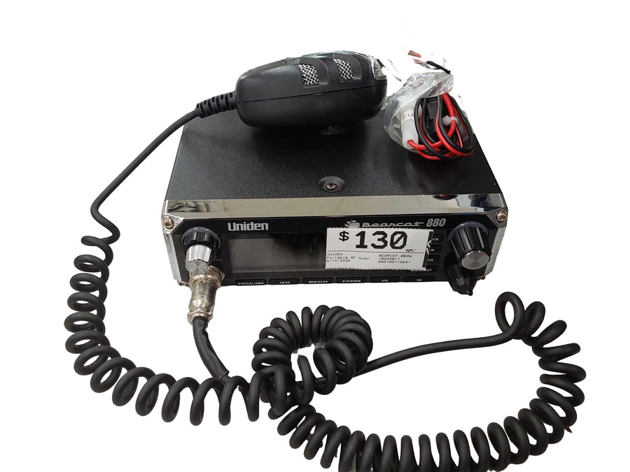 Uniden Bearcat 880w Black Portable Radio Scanner