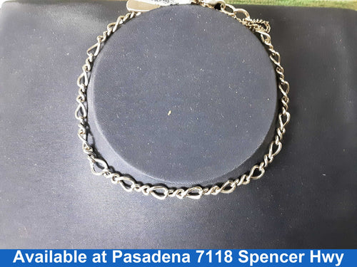 Cable Bracelet - Silver 8.2 grams 8 inch