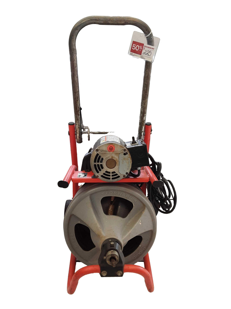 Ridgid K-400-t2 Red Electric Drain Snake
