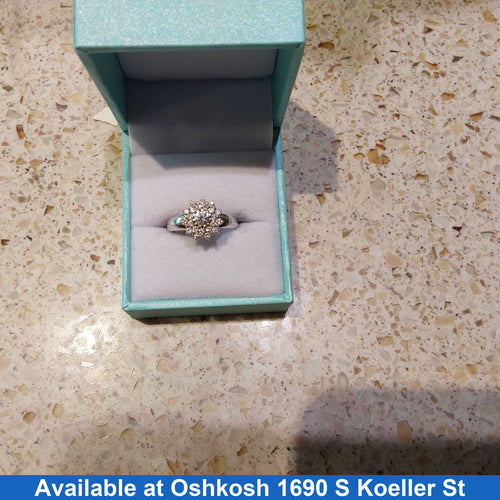 Women's Ring - White Gold 14k (.585) 3.8 grams Size 6