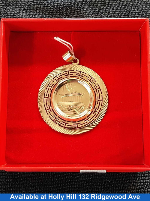 Coin Pendant - Yellow Gold 14k (.585) 8.8 grams