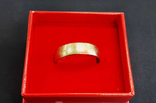 Ring - Wedding Band - Yellow Gold 10k (.417) 4.6 grams Size 10.5