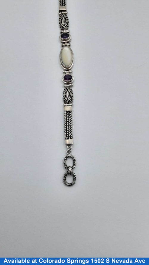 Cable Bracelet - Silver 38.1 grams 5 inch