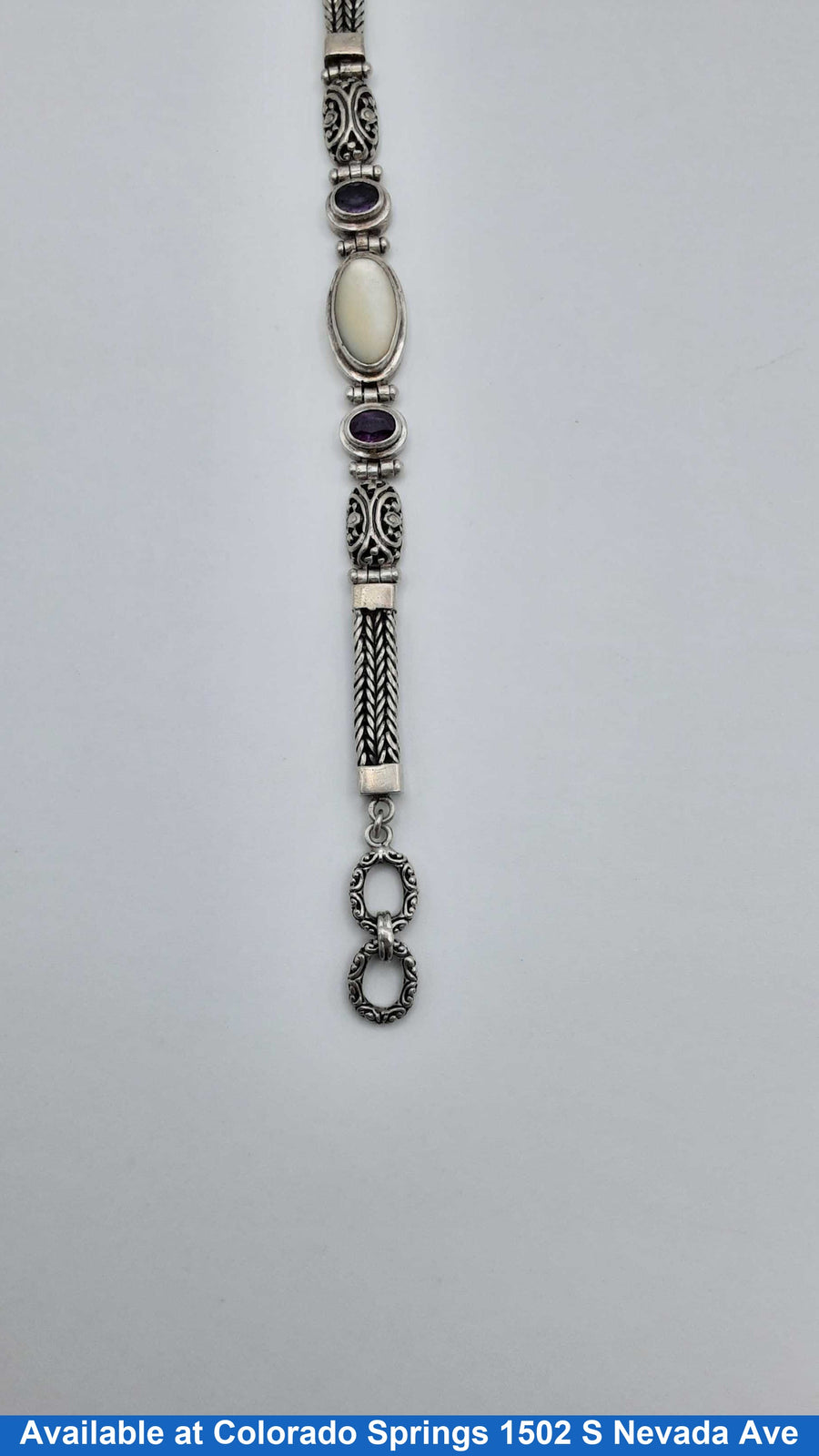 Cable Bracelet - Silver 38.1 grams 5 inch
