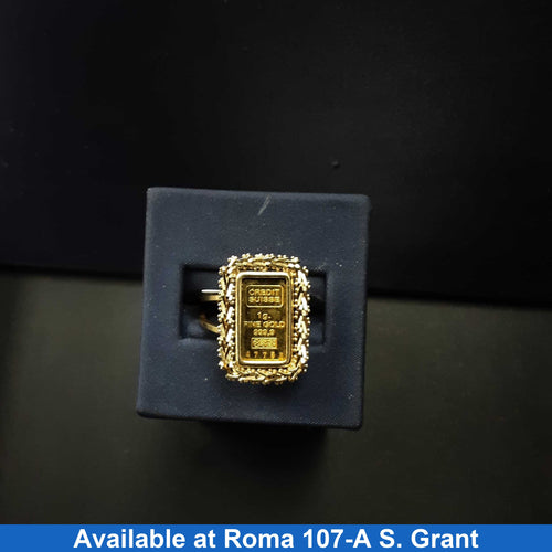 Women's Ring - Yellow Gold 14k (.585) 5.2 grams Size 8