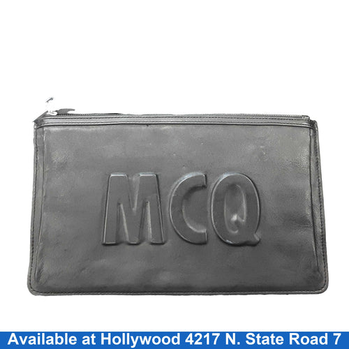 Alexander Mcqueen Mcq Clutch Black Purse / Handbag