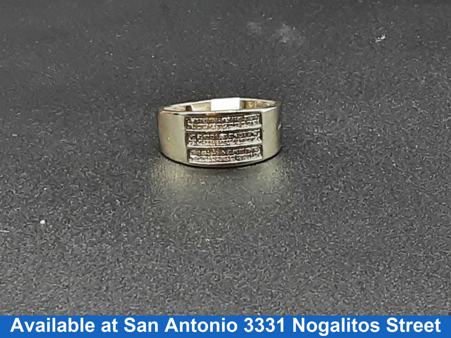 Men's Ring - Yellow Gold 10k (.417) 2.8 grams Size 9