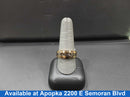 Ring - Wedding Band - Yellow Gold 10k (.417) 5.9 Grams Size 10