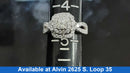 Women's Ring - Solitaire - White Gold 10k (.417) 10 grams Size 7
