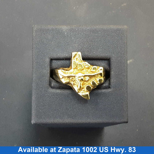 Men's Ring - Yellow Gold 10k (.417) 5.6 grams Size 8.5